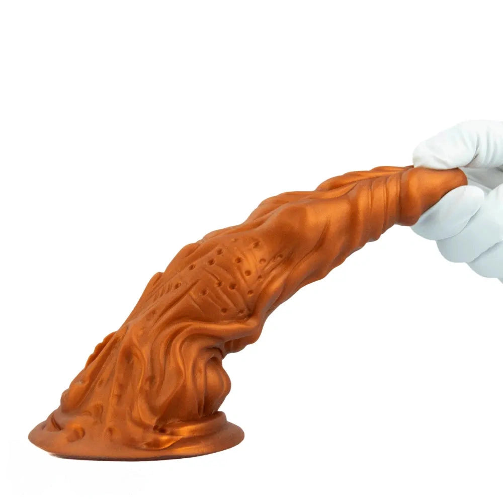 8.66in Monster Fantasy Big Dildo Anal Plug Cock Love Training Fun Sex Toy