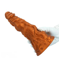 8.66in Monster Fantasy Big Dildo Anal Plug Cock Love Training Fun Sex Toy