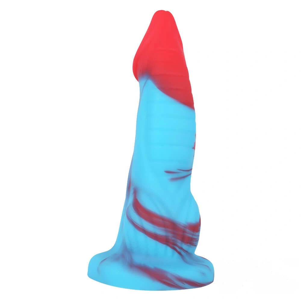 8.66in Penguin Arctic Animal Mix Color Dildo For Gay Couples