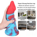 8.66in Penguin Arctic Animal Mix Color Dildo For Gay Couples