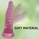 8.66in Pink PVC Monster Big Fantasy Odd Dildo For Women G Spot