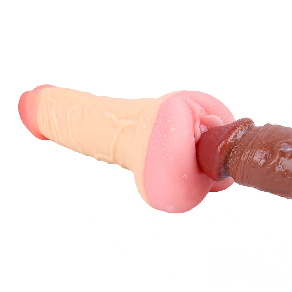 8.66in Pocket Pussy Dildo For Penis Masturbation Male Masturbator