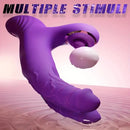 8.66in Powerful Dual-Head G-Spot Clitoral Stimulator Vibrating Dildo