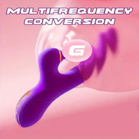 8.66in Powerful Dual-Head G-Spot Clitoral Stimulator Vibrating Dildo