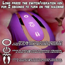 8.66in Powerful Dual-Head G-Spot Clitoral Stimulator Vibrating Dildo