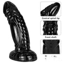 8.66in Real Big Black Monster Creature Dildo For Women Men