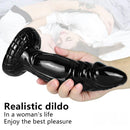 8.66in Real Big Black Monster Creature Dildo For Women Men