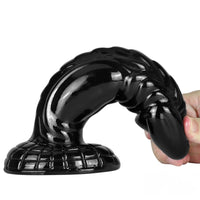 8.66in Real Big Black Monster Creature Dildo For Women Men