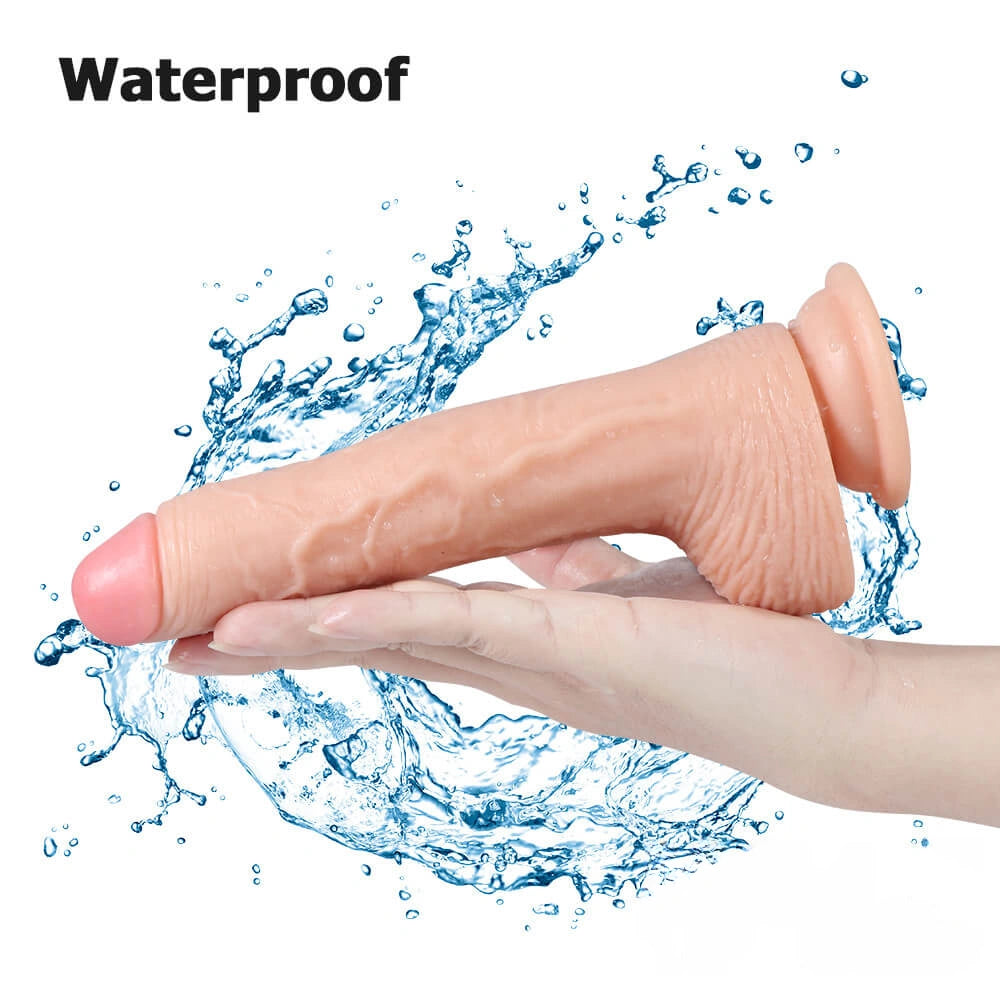 8.66in Real Feeling 20 Powerful Pulsating Vibrating Modes Dildo