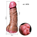 8.66in Real Texture Pussy Dildo For Men Women Sex Orgasm
