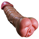 8.66in Real Texture Pussy Dildo For Men Women Sex Orgasm