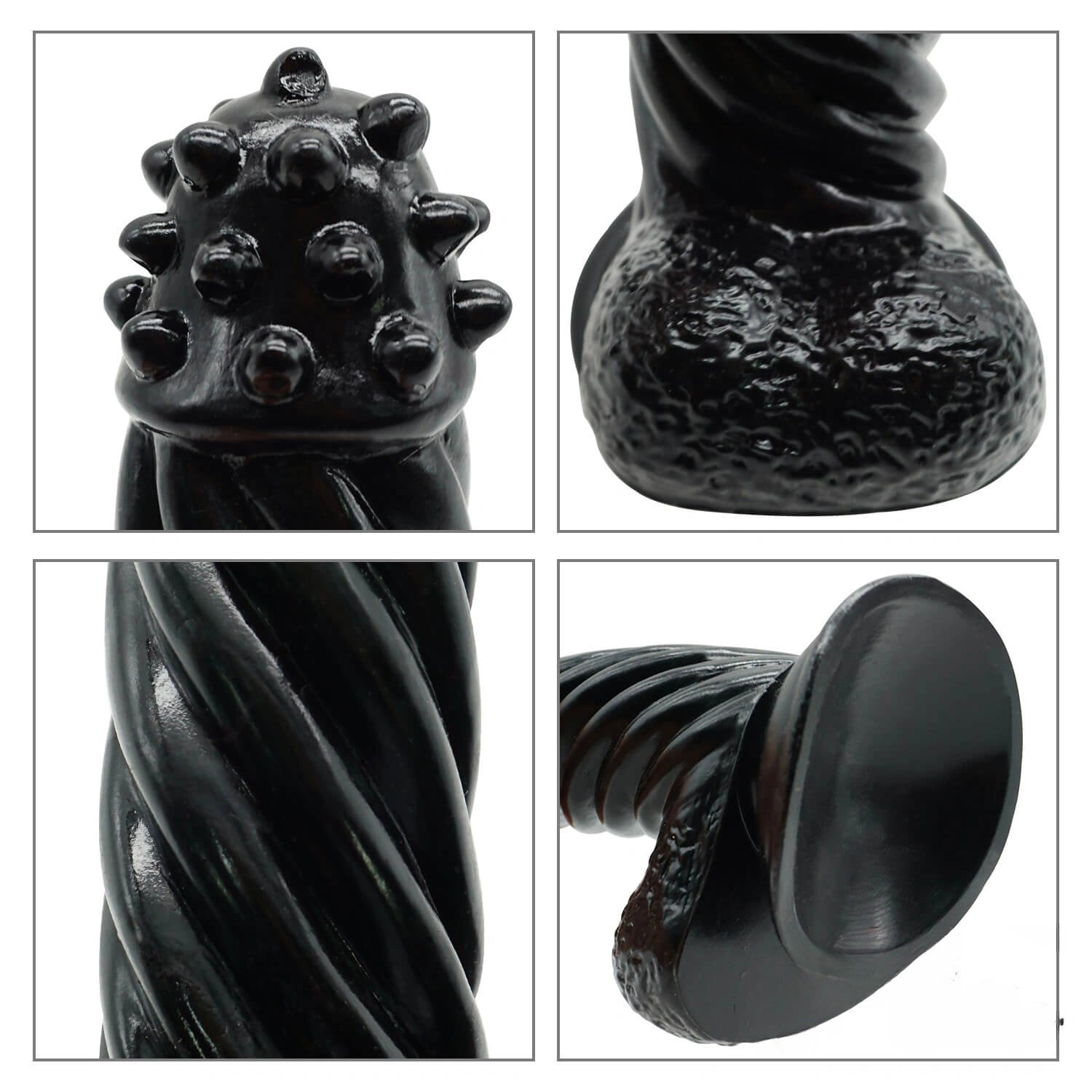 8.66in Realistic Animal Dildo With Spiked Glans SM Sex Toy For Adult
