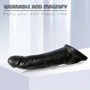 8.66in Realistic Dildo Sleeve Feel Like Skin For Hands-Play Sex Pleasure