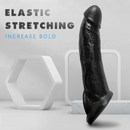 8.66in Realistic Dildo Sleeve Feel Like Skin For Hands-Play Sex Pleasure