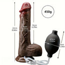 8.66in Realistic Ejaculating Big Male Female Dildo For Cumming Liquid