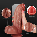 8.66in Realistic Feeling Flesh Thick Dildo For Women Masturbation