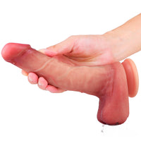 8.66in Realistic G-spot Orgasm Dildo With Lifelike Glans Veins