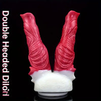8.66in Realistic Monster Odd Liquid Silicone Double-Ended Dildo