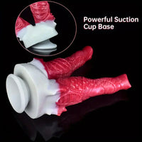 8.66in Realistic Monster Odd Liquid Silicone Double-Ended Dildo