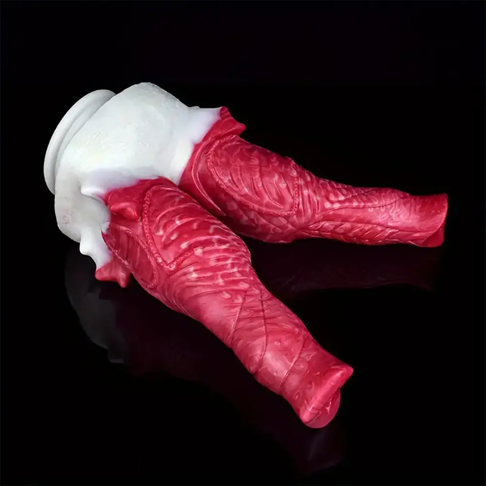 8.66in Realistic Monster Odd Liquid Silicone Double-Ended Dildo