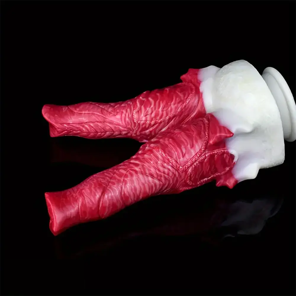 8.66in Realistic Monster Odd Liquid Silicone Double-Ended Dildo