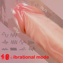 8.66in Realistic Remote Control Soft Silicone Big Vibrating Heating Dildo
