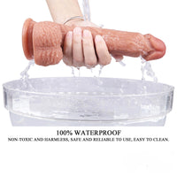 8.66in Realistic Silicone Dildo Sex Toy For G Spot Vagina Stimulation