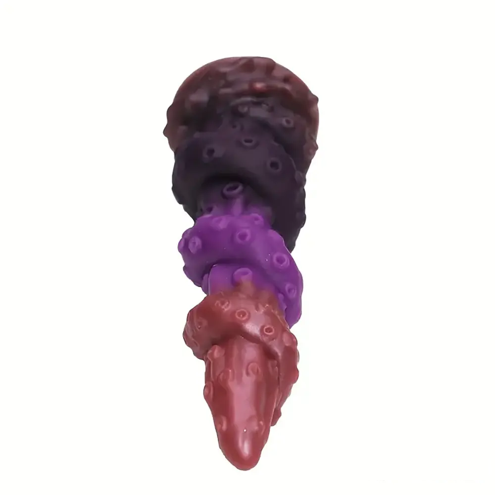 8.66in Silicone Monster Spiral Large Soft Dildo For Women Strong Suction Cup