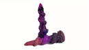 8.66in Silicone Monster Spiral Large Soft Dildo For Women Strong Suction Cup
