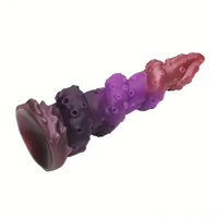 8.66in Silicone Monster Spiral Large Soft Dildo For Women Strong Suction Cup