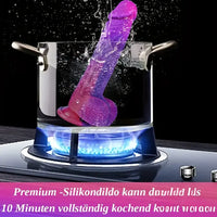 8.66in Silicone Soft Big Dildo For G-spot Vaginal Sex Toy Stimulator