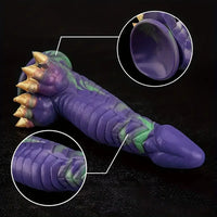 8.66in Silicone Soft Big Dragon Monster Dildo For Women Men G-Spot