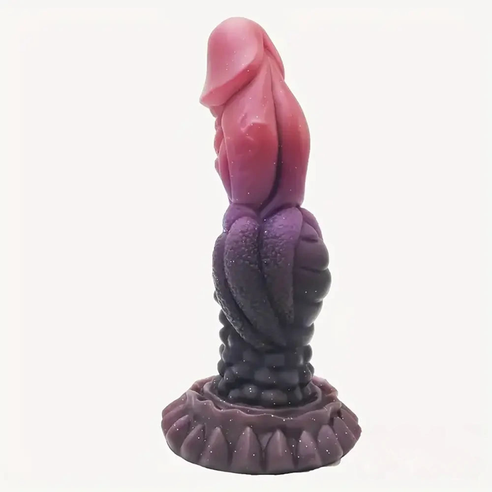 8.66in Silicone Soft Big Monster Dildo For Women Men Anal Dilator