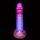 8.66in Silicone Soft Monster Dildo For Women Men G-Spot Vaginal Love Sex Toy