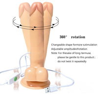 8.66in Soft Design Multiple Speeds Vibrating Swing Dildo Sex Toy