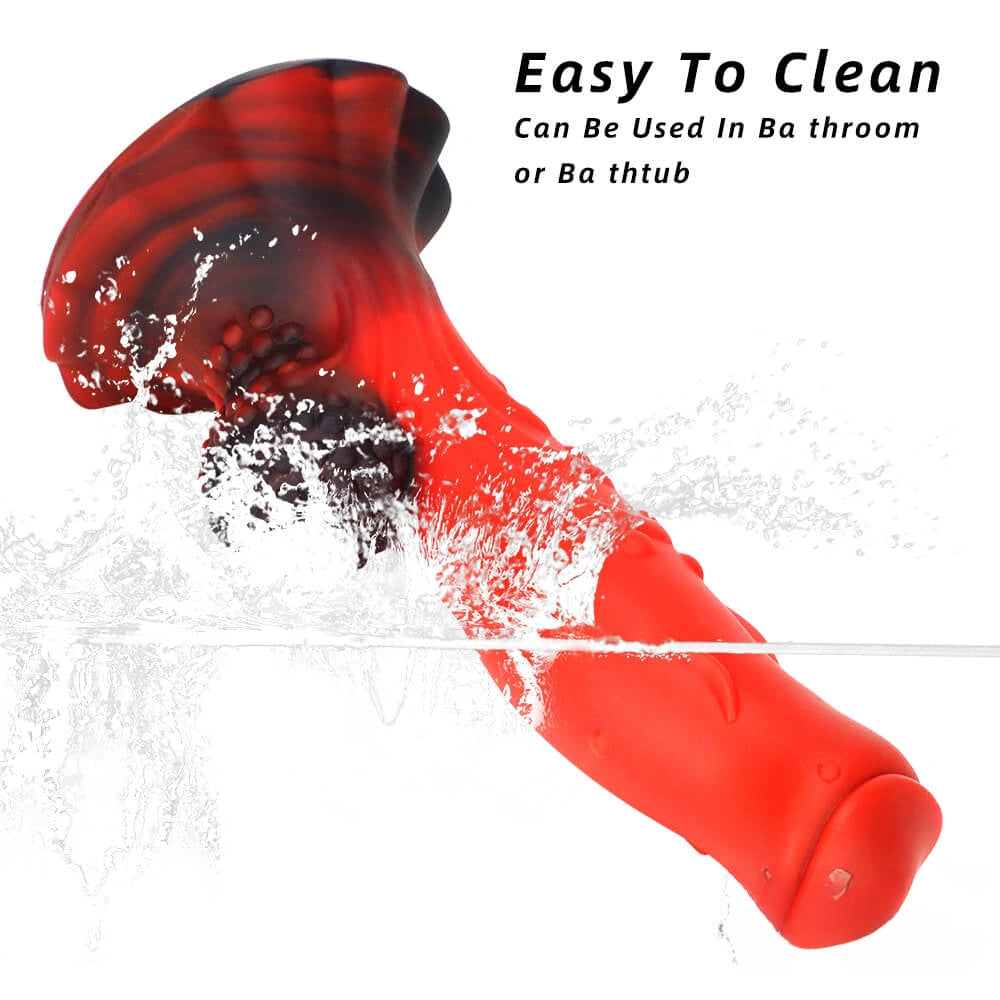 8.66in Soft Fantasy Dual Density Dildo For G Spot Masturbation