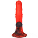 8.66in Soft Fantasy Dual Density Dildo For G Spot Masturbation