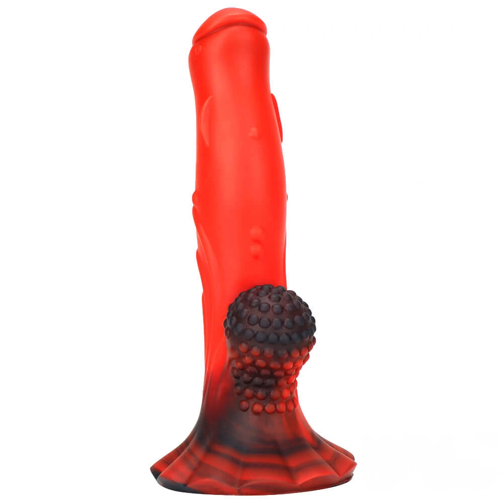 8.66in Soft Fantasy Dual Density Dildo For G Spot Masturbation