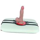 8.66in Strap on Ejaculating Realistic Silicone Soft Dildo Suitable Large Adult