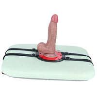 8.66in Strap on Ejaculating Realistic Silicone Soft Dildo Suitable Large Adult