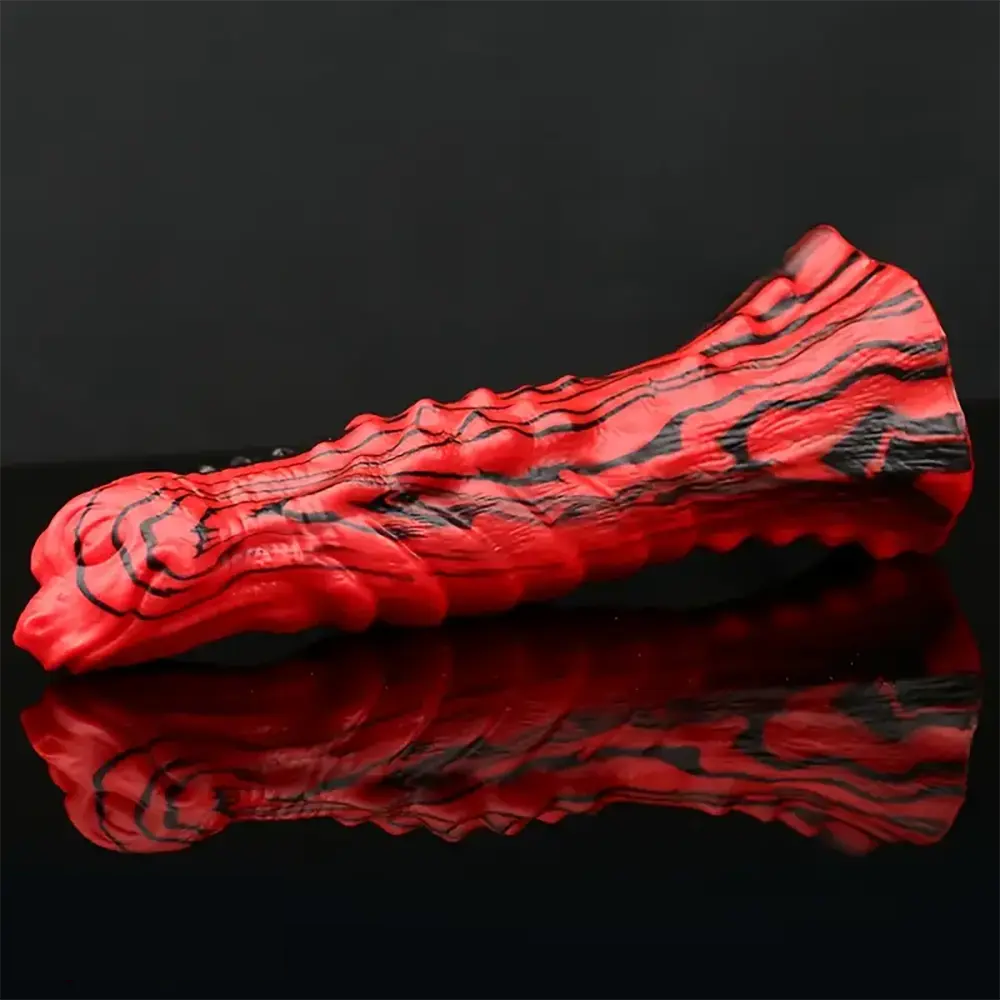 8.66in Thick Silicone Anal Plug Fantasy Dildo With Suction Cup Adult Toy