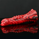 8.66in Thick Silicone Anal Plug Fantasy Dildo With Suction Cup Adult Toy