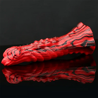 8.66in Thick Silicone Anal Plug Fantasy Dildo With Suction Cup Adult Toy