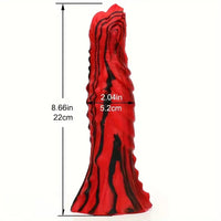 8.66in Thick Silicone Anal Plug Fantasy Dildo With Suction Cup Adult Toy
