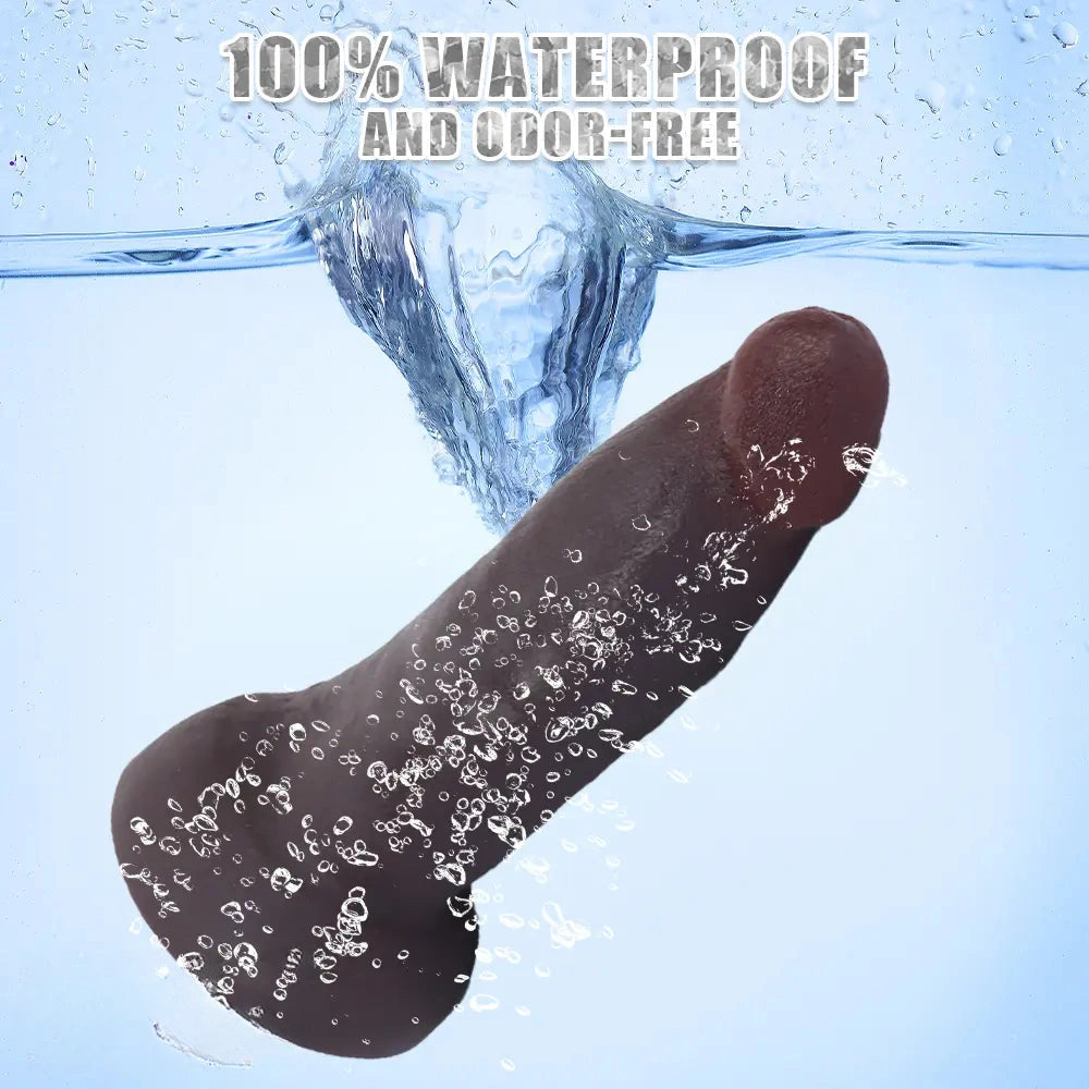 8.66in Thick Silicone Soft Big Dildo Anal Stimulation Unisex Adult Product