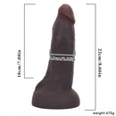 8.66in Thick Silicone Soft Big Dildo Anal Stimulation Unisex Adult Product