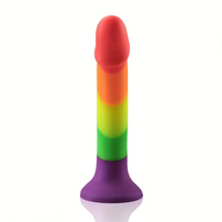 8.66in Three Styles Silicone Glow In Dark Jelly Dildo Sex Toy For Adult Female