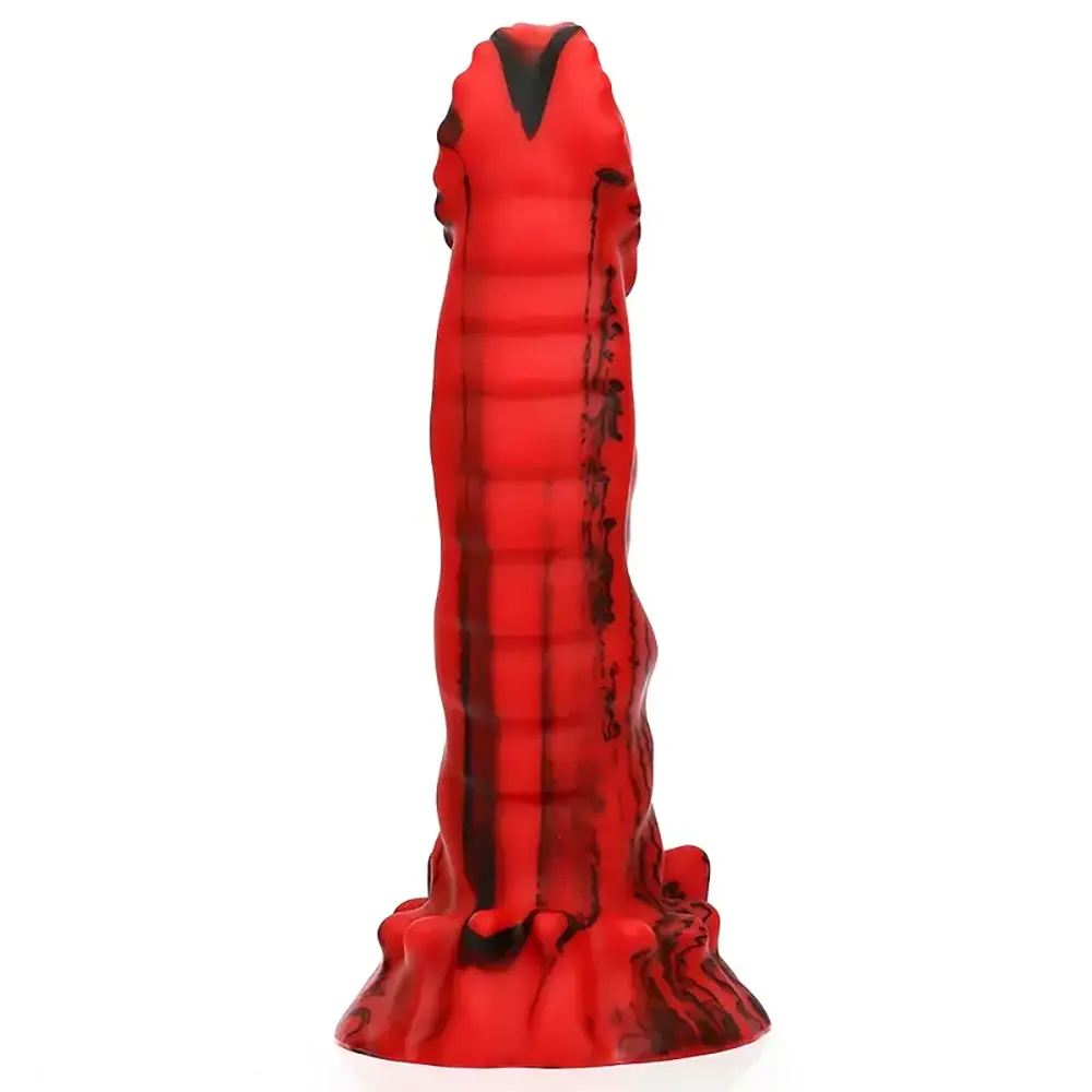 8.66in Unique Design Big Silicone Soft Snake Animal Dildo For Women