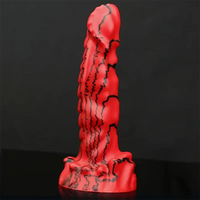 8.66in Unique Design Big Silicone Soft Snake Animal Dildo For Women