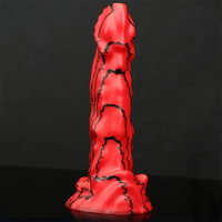 8.66in Unique Design Big Silicone Soft Snake Animal Dildo For Women